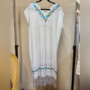 Hand embroidered Oaxacan dresses